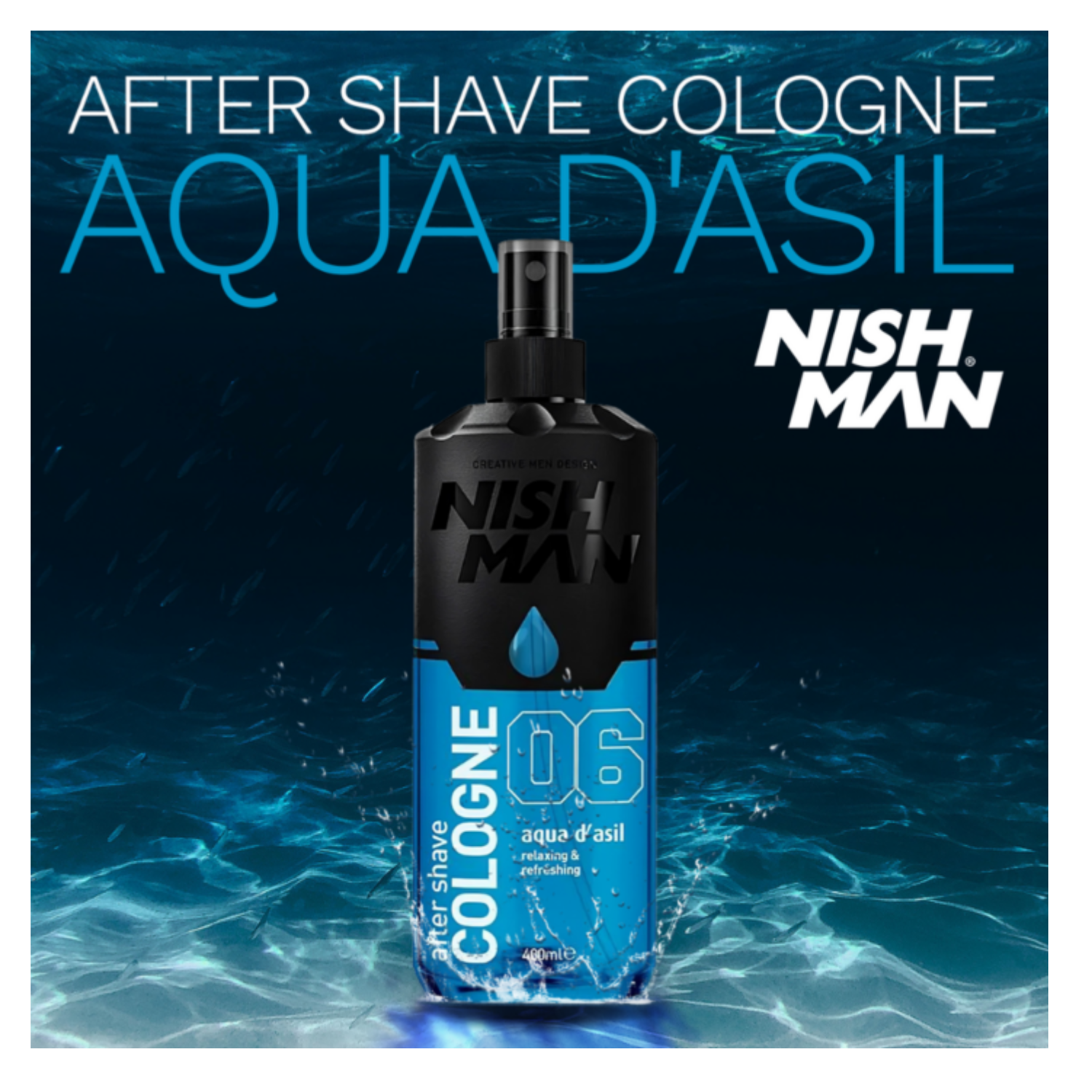 AFTER SHAVE COLONIA AQUA D ASIL 06 NISHMAN - 2