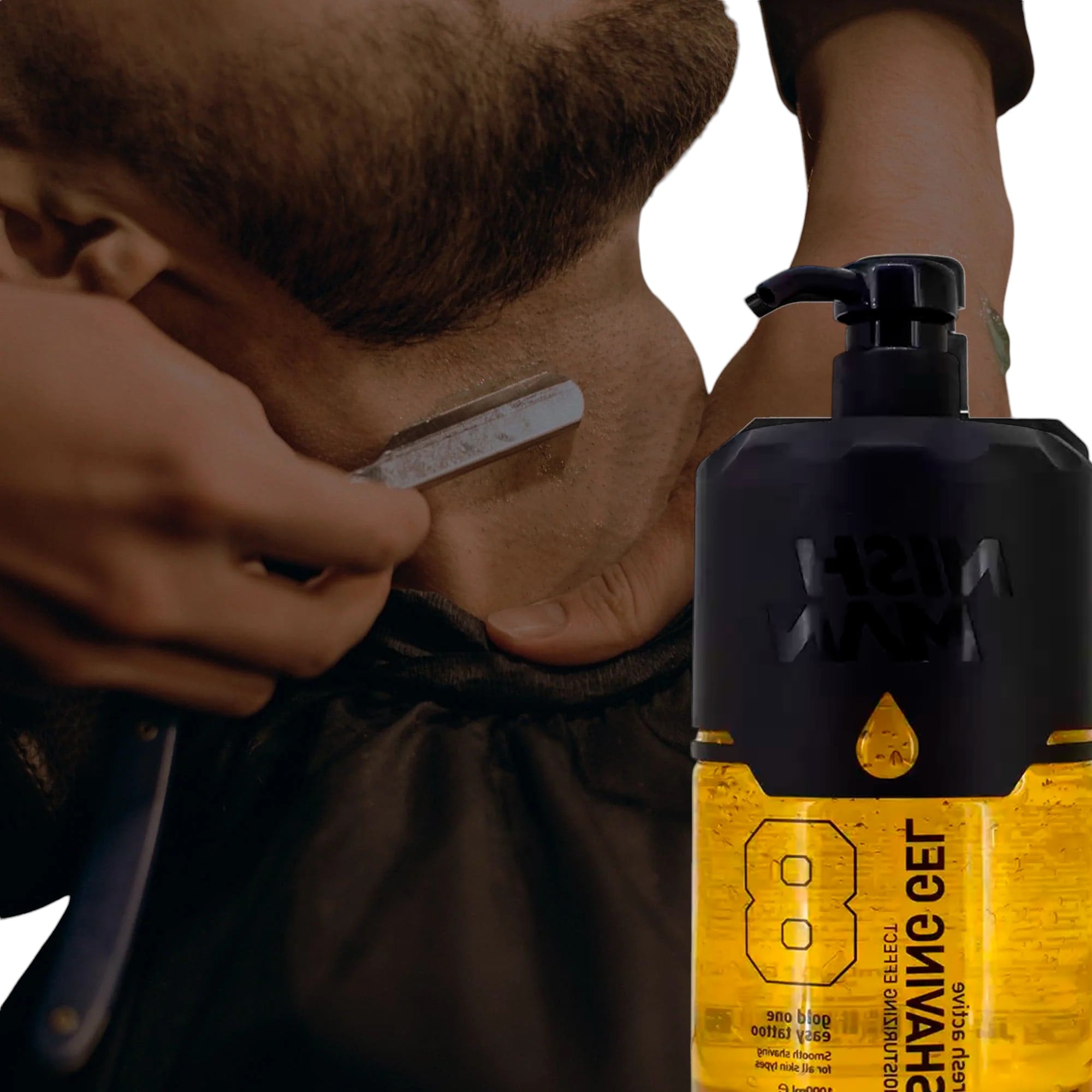 SHAVING GEL #8 NISHMAN AMARILLO - 1