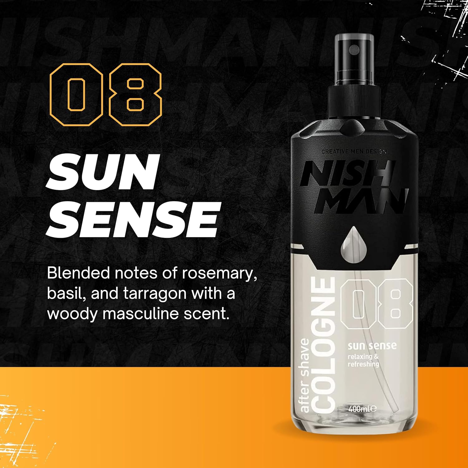AFTER SHAVE COLONIA SUN SENSE 08 NISHMAN - 5