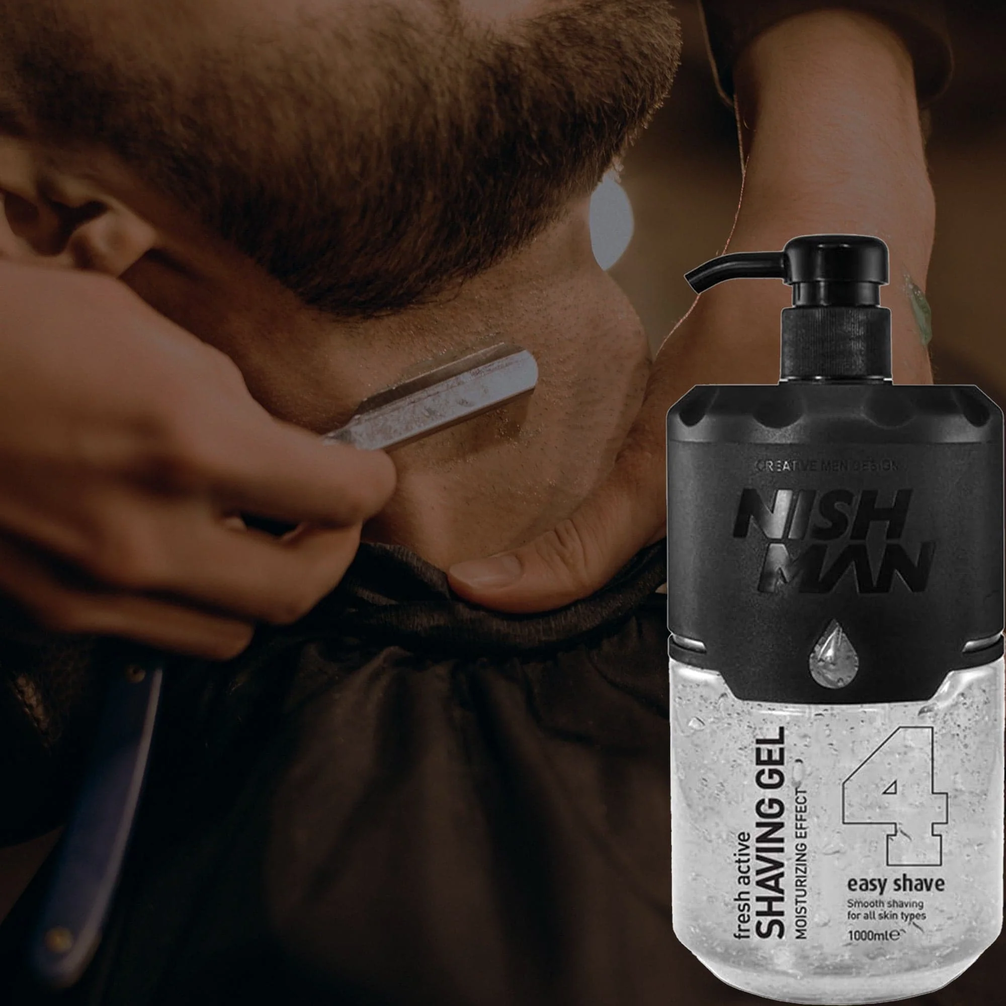 SHAVING GEL #4 NISHMAN FRESH ACTIVE - 5