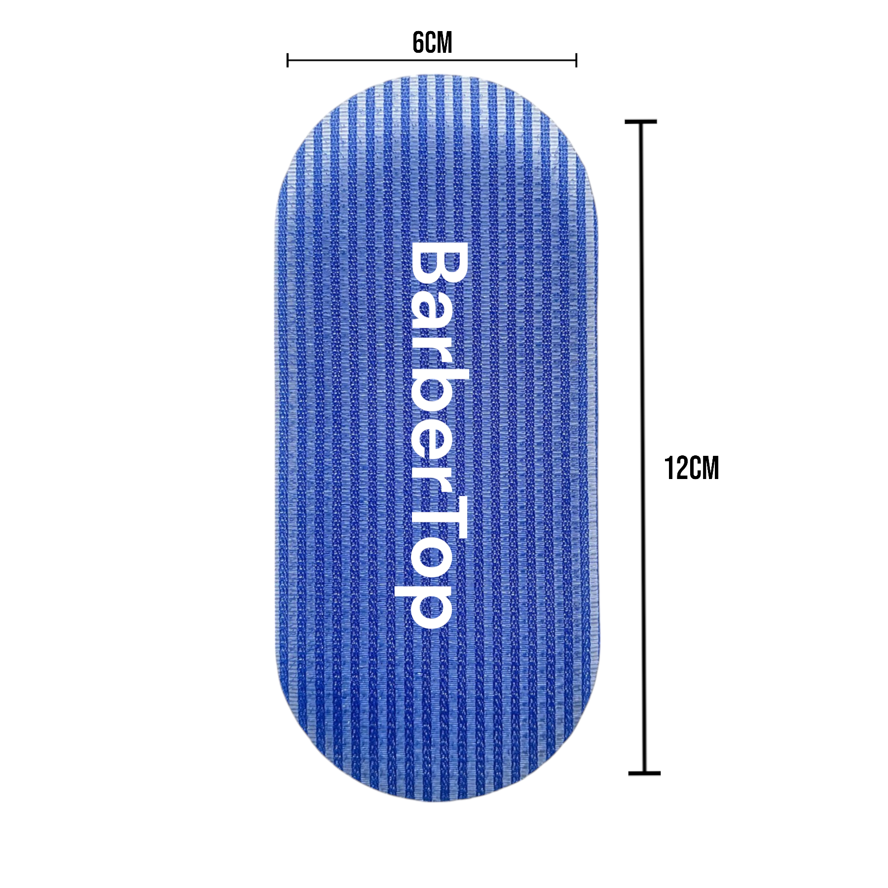 PACK 3 PARCHES VELCRO SUJETADORES CABELLO BARBERIA - 3