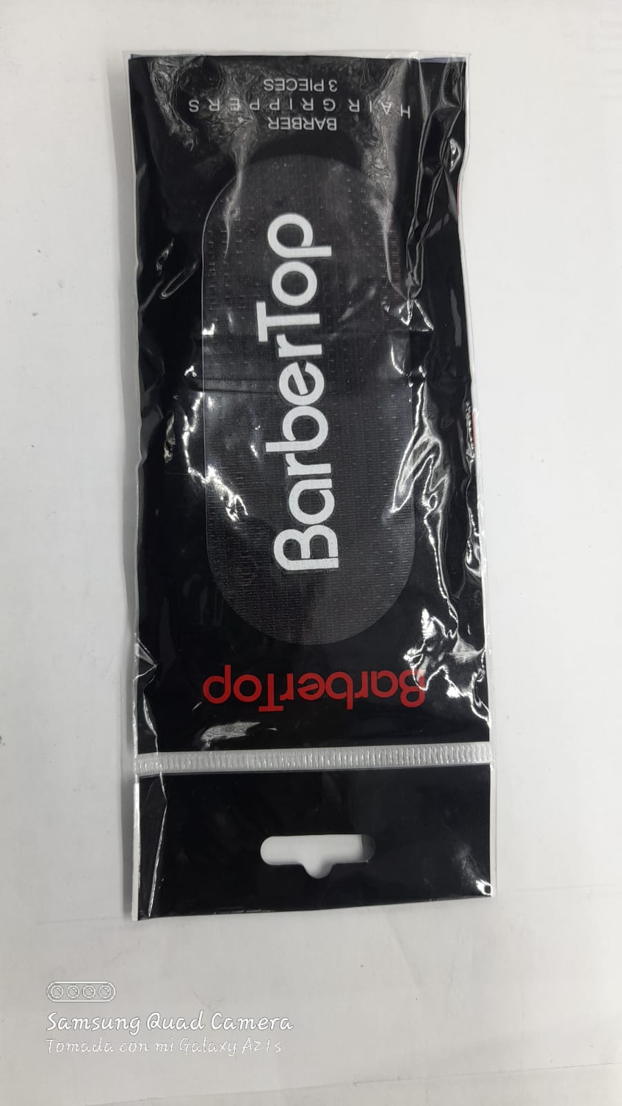 PACK 3 PARCHES VELCRO SUJETADORES CABELLO BARBERIA - 8