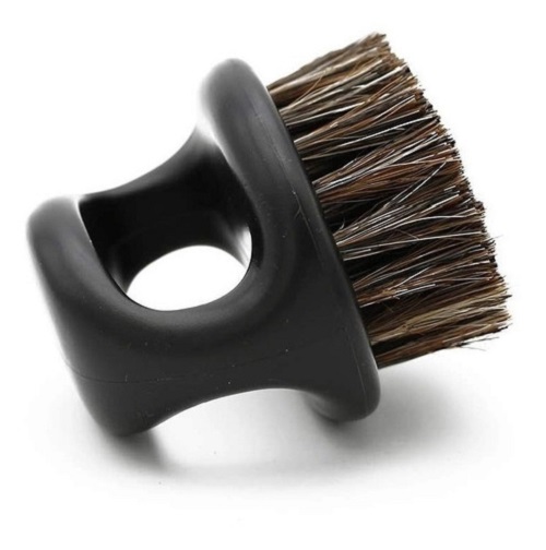 CEPILLO TIPO ANILLO PARA BARBA BARBERIA PROFESIONAL - 1