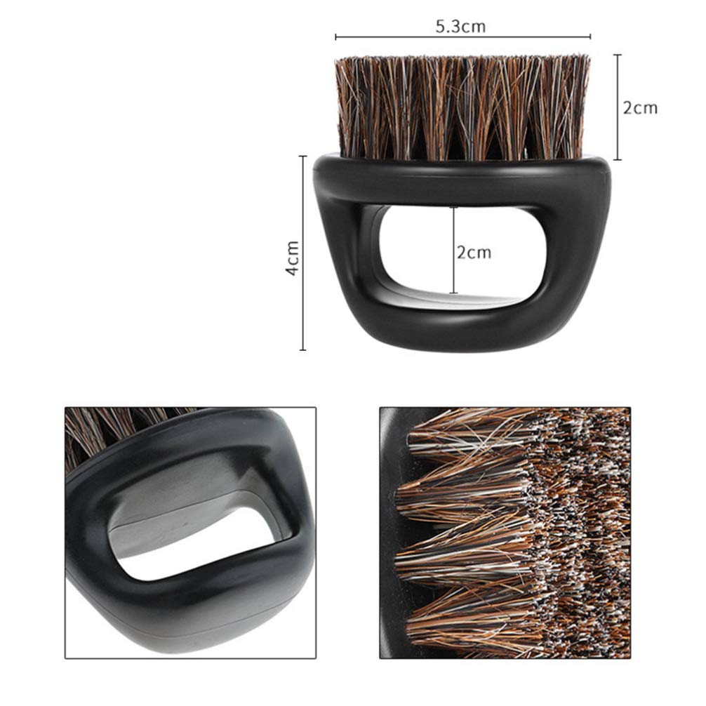 CEPILLO TIPO ANILLO PARA BARBA BARBERIA PROFESIONAL - 2