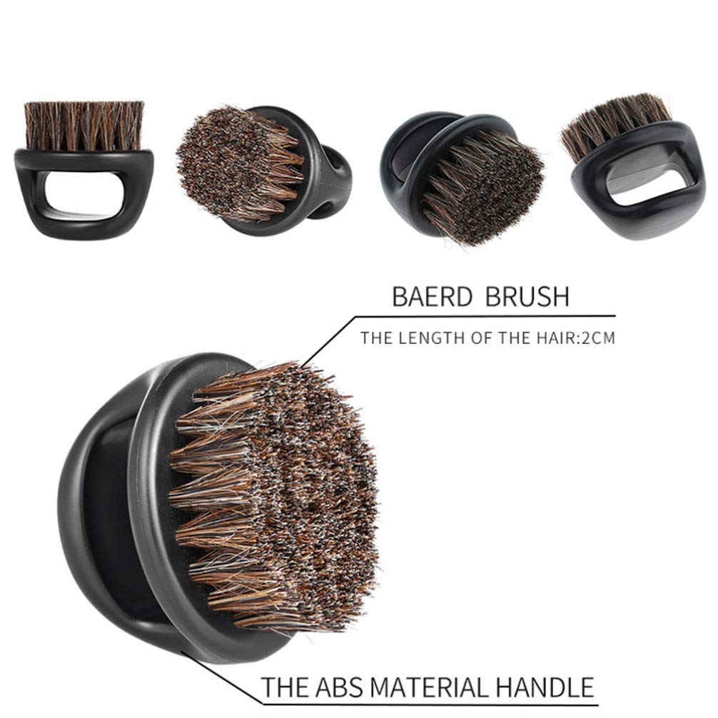 CEPILLO TIPO ANILLO PARA BARBA BARBERIA PROFESIONAL - 7