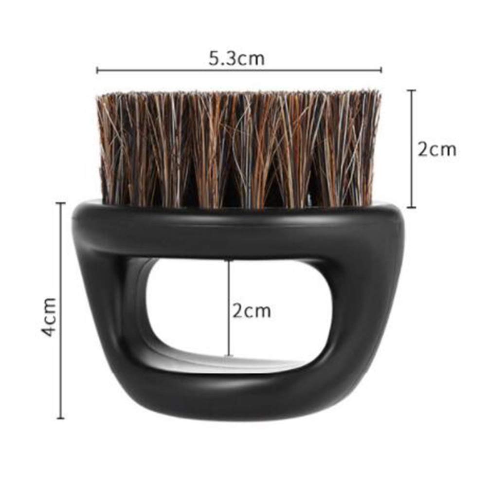 CEPILLO TIPO ANILLO PARA BARBA BARBERIA PROFESIONAL - 9