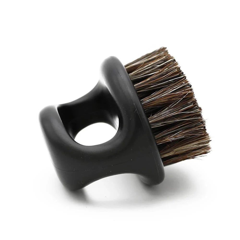 CEPILLO TIPO ANILLO PARA BARBA BARBERIA PROFESIONAL - 10