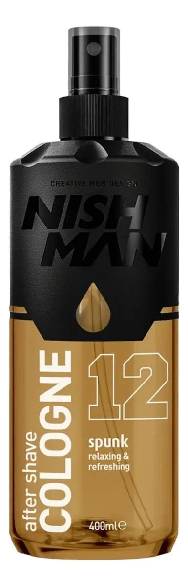 AFTER SHAVE COLONIA LOCION NISH MAN 400ML SPACE 12 - 1