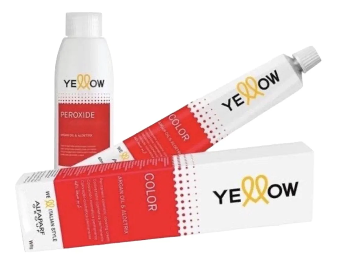 TINTURA YELLOW ALFAPARF 100ML +OXI 60ML TONO 11.20 - 2