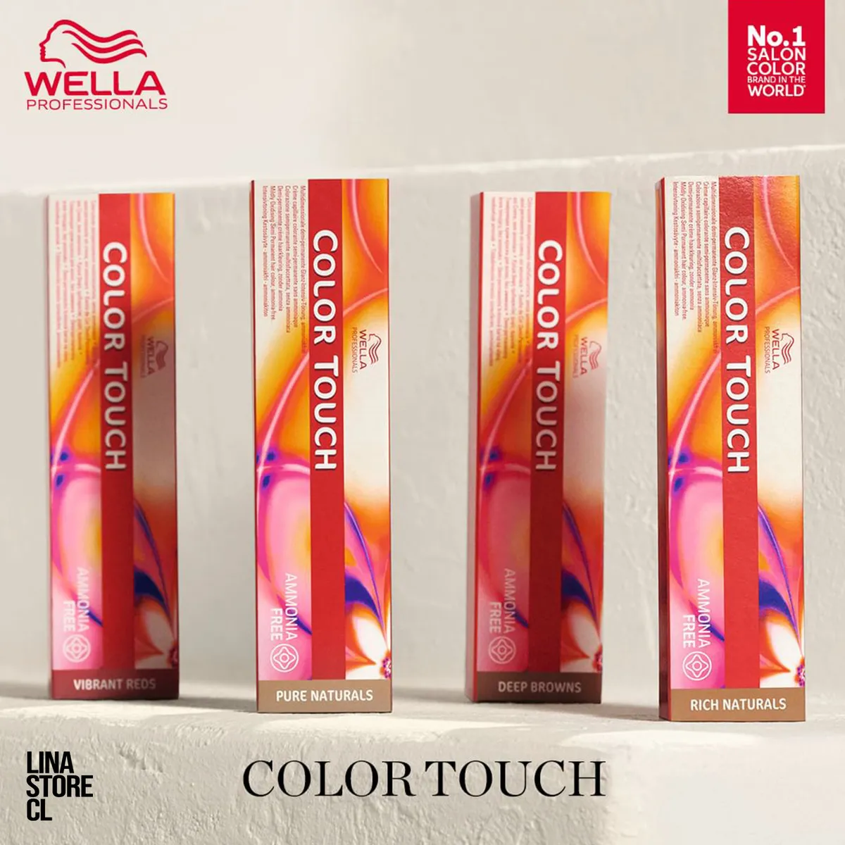 TINTURA SEMIPERMANENTE COLOR TOUCH + EMULSION 60ML WELLA TONO 3/66 - 4