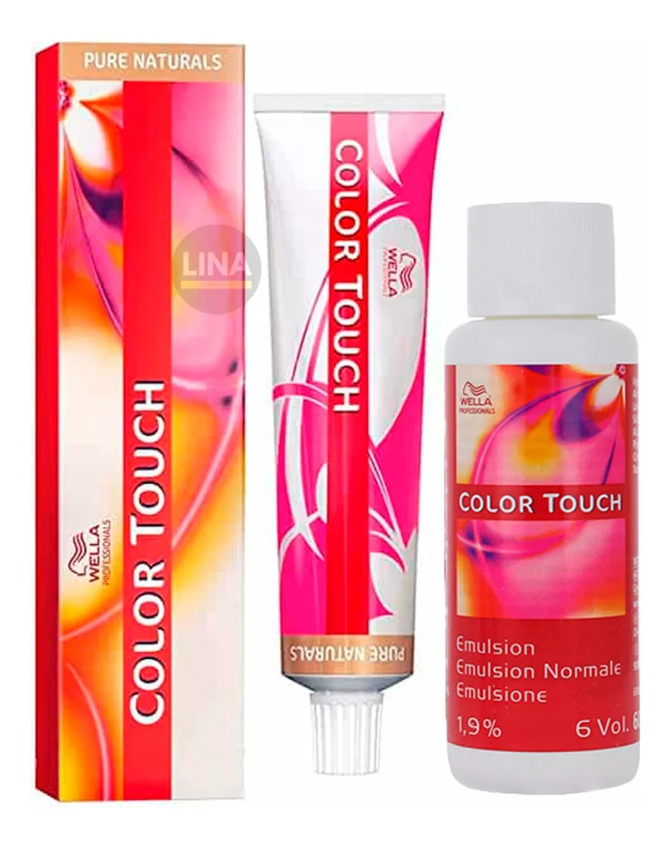 TINTURA SEMIPERMANENTE COLOR TOUCH + EMULSION 60ML WELLA TONO 6-3 - 1