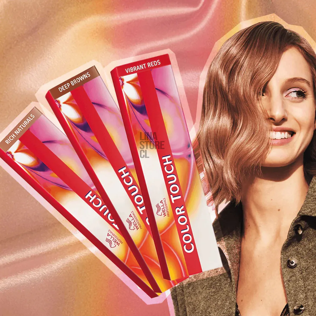 TINTURA SEMIPERMANENTE COLOR TOUCH + EMULSION 60ML WELLA TONO 6-7 - 2