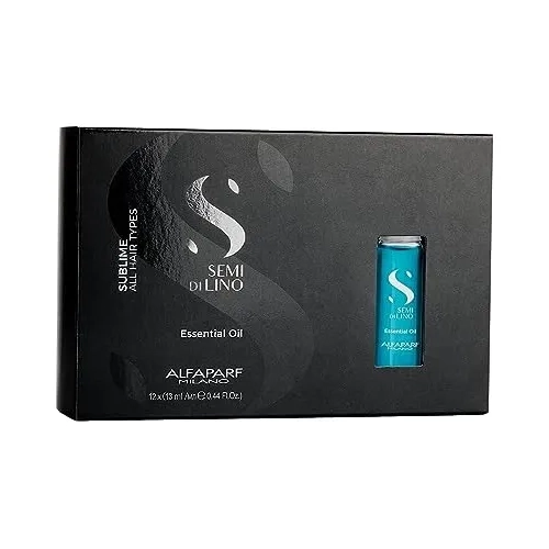 AMPOLLA CAPILAR SEMI DI LINO ALFAPARF EXTRA BRILLO SUAVE - 4