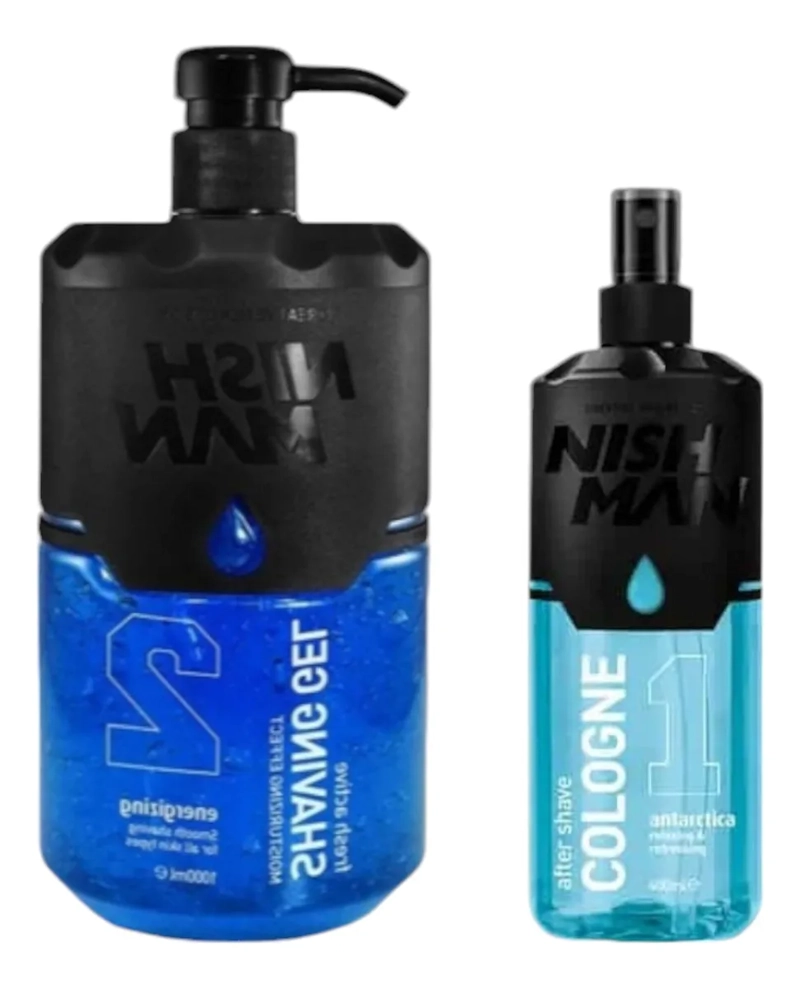 PACK 1 BARBA: RASTRILLO, CEPILLO, AFTER SHAVE, GEL Y PLANTILLA - 4