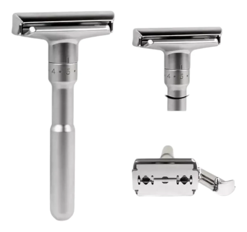 PACK 3 BARBA: RASTRILLO, CEPILLO, AFTER SHAVE, GEL Y PLANTILLA - 3