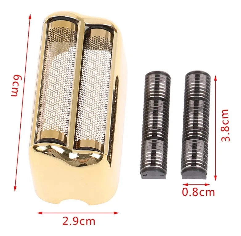 REPUESTO CON CABEZAL MAYA SHAVER FXRF2G BARBERSHOP DORADO - 4