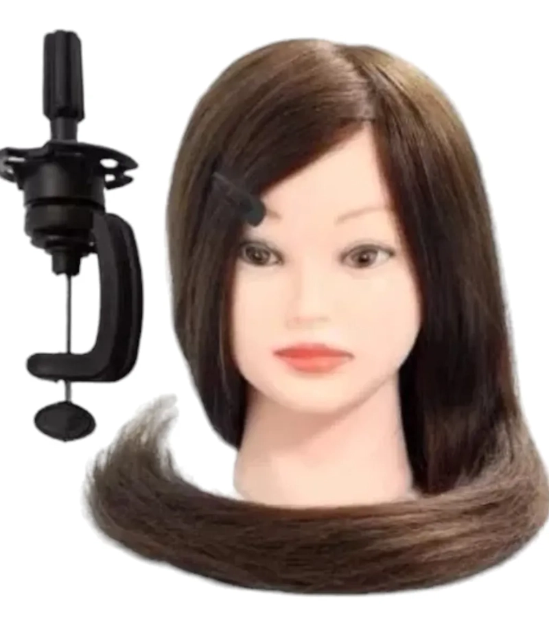 CABEZA TE CNICA PELO 80/20 SOPORTE BASE PELUQUERA PRACTICA - 1
