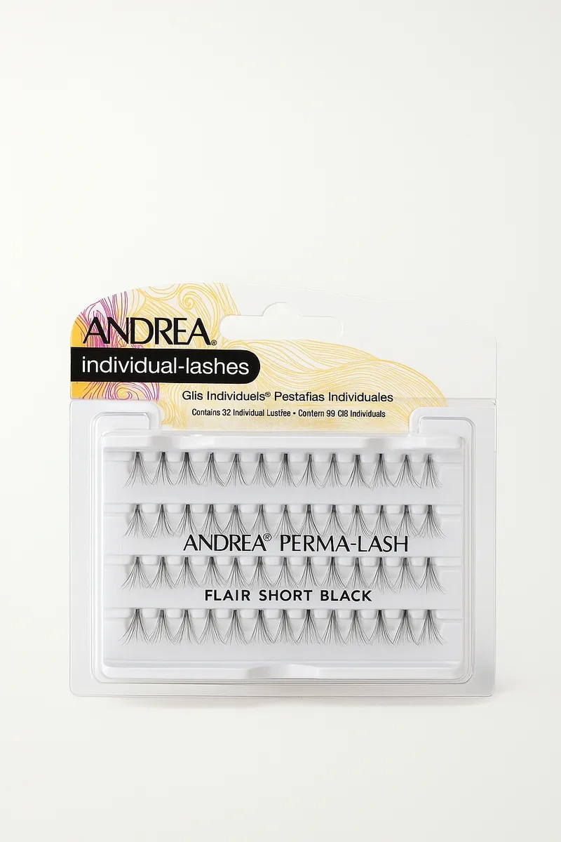 PESTAÑAS EN RACIMO ANDREA EXTENSIONES LONG MEDIUM SHORT NEGRO C 1 CM 1 CM SHORT CORTO - 2