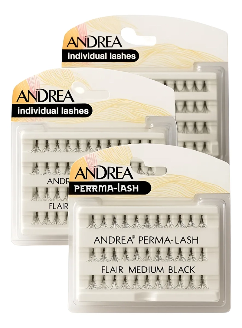 PACK 3 PESTAÑAS ANDREA RACIMO EXTENSIONES MEDIUM - 1