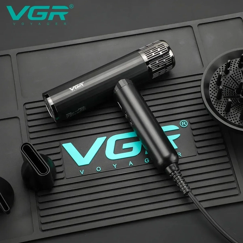 SECADOR VGR PROFESIONAL V-427 ALTO RENDIMIENTO 11000 RPM NEGRO - 2