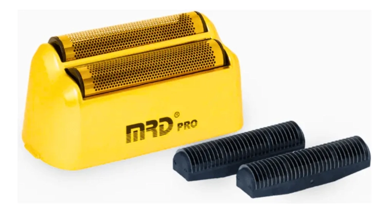CABEZAL DE REPUESTO SHAVER VECTOR MRD CON MALLAS Y CUCHILLAS DORADO - 2