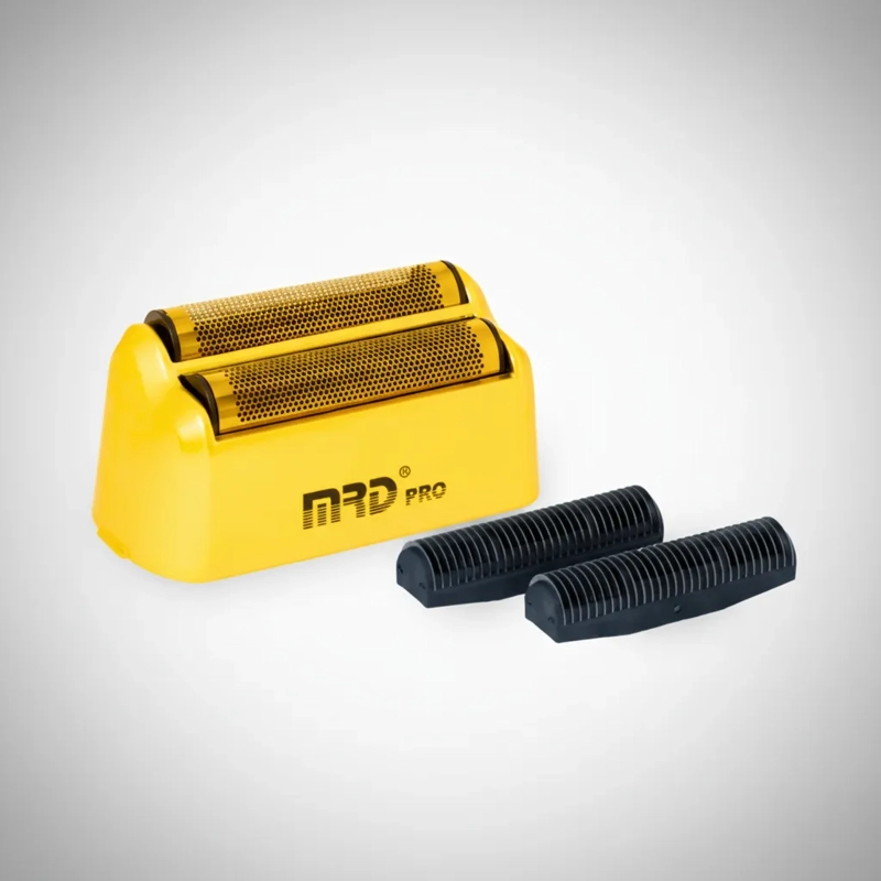 CABEZAL DE REPUESTO SHAVER VECTOR MRD CON MALLAS Y CUCHILLAS DORADO - 3