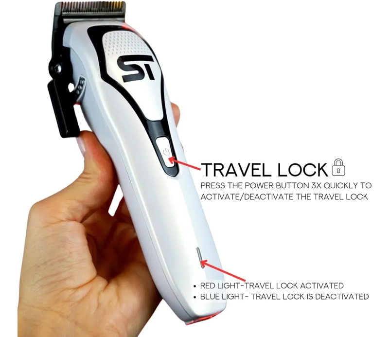 CORTADORA SUPREME TRIMMER DARKSTAR 72 BLANCA INALAMBRICA - 3