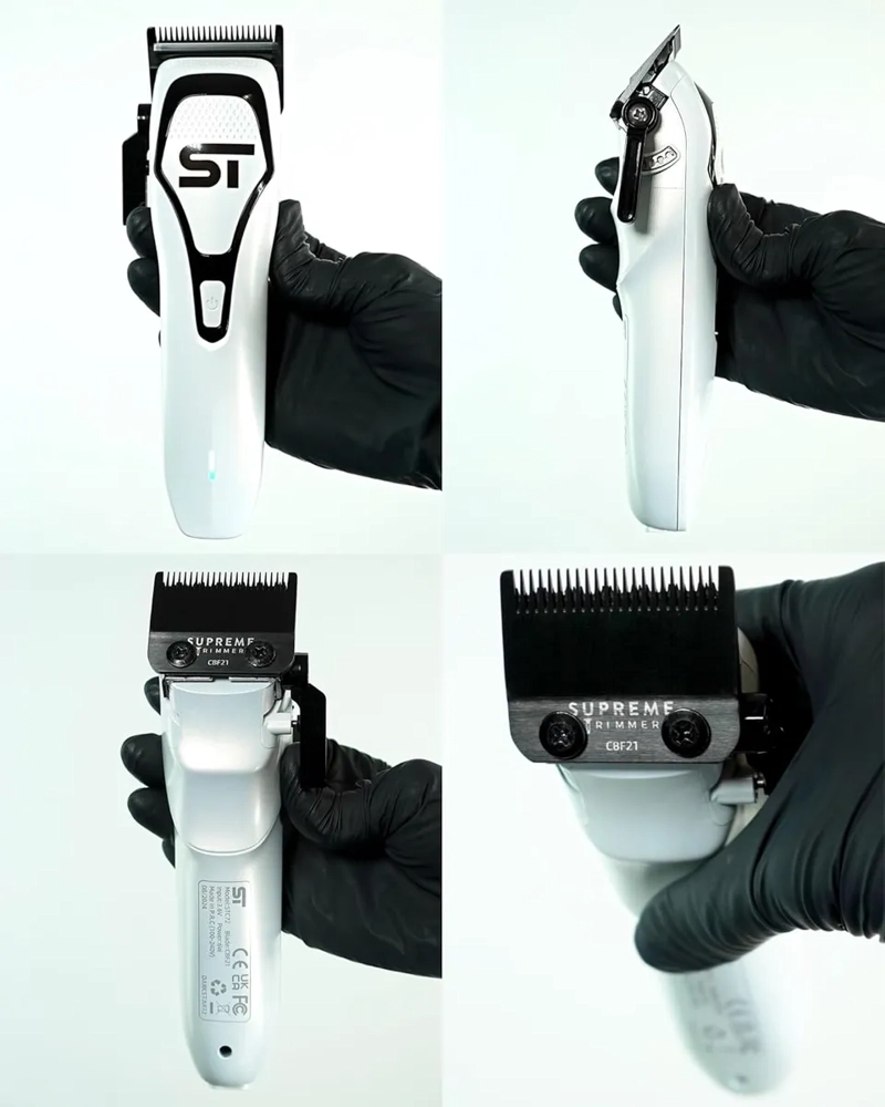 CORTADORA SUPREME TRIMMER DARKSTAR 72 BLANCA INALAMBRICA - 4