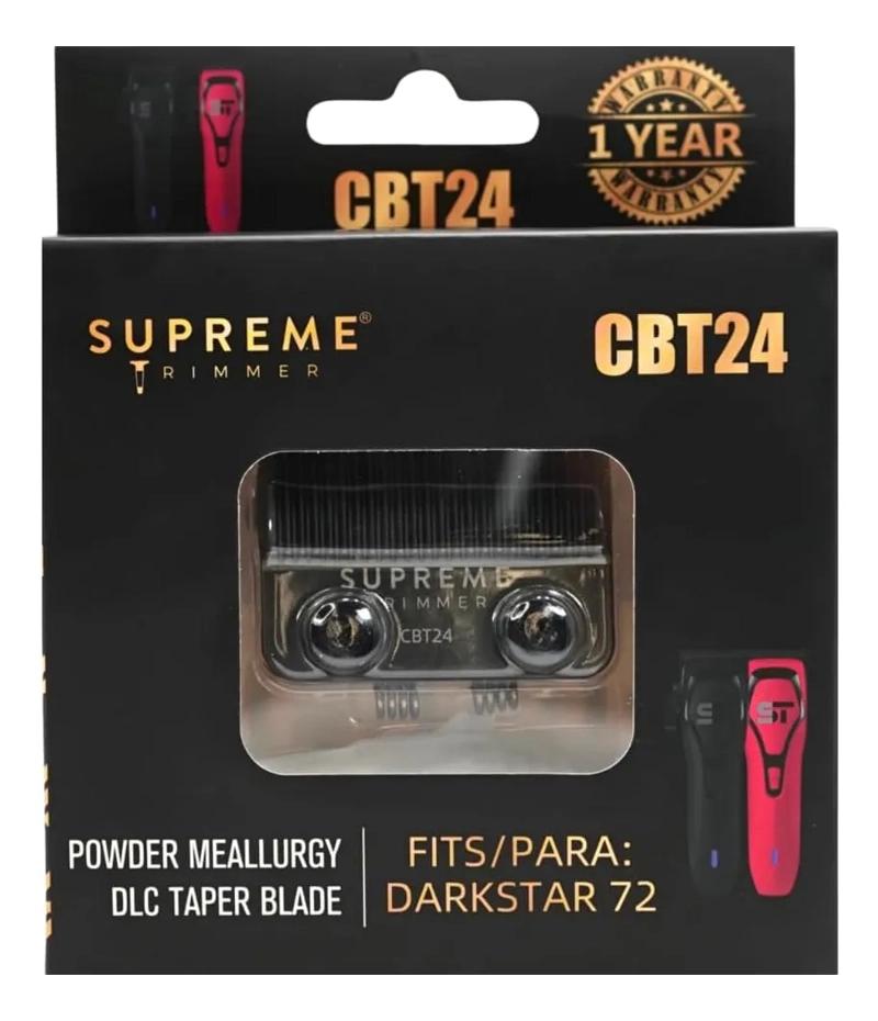 CUCHILLA REPUESTO DARKSTAR72 SUPREME TRIMMER DLC CBT24 NEGRO - 2