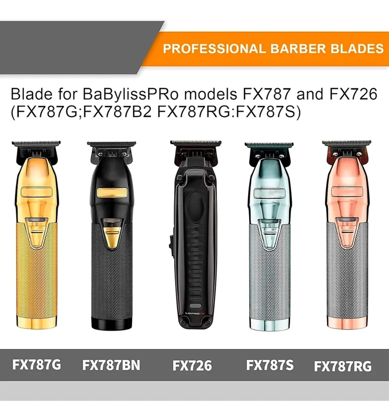CUCHILLA REPUESTO PARA TRIMMER BABYLISSPRO GOLDFX2.0 FX707G2 - 4