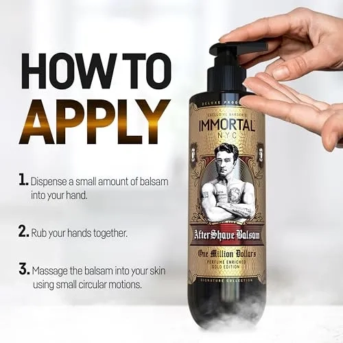 AFTER SHAVE EN BALSAMO IMMORTAL ONE MILLION DOLLARS COLONIA - 3