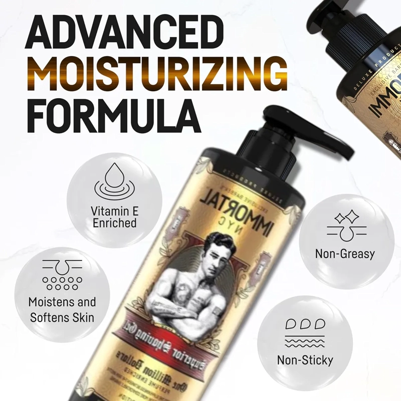 SHAVING GEL AFEITRAR BARBA ONE MILLION IMMORTAL 1000ML - 3