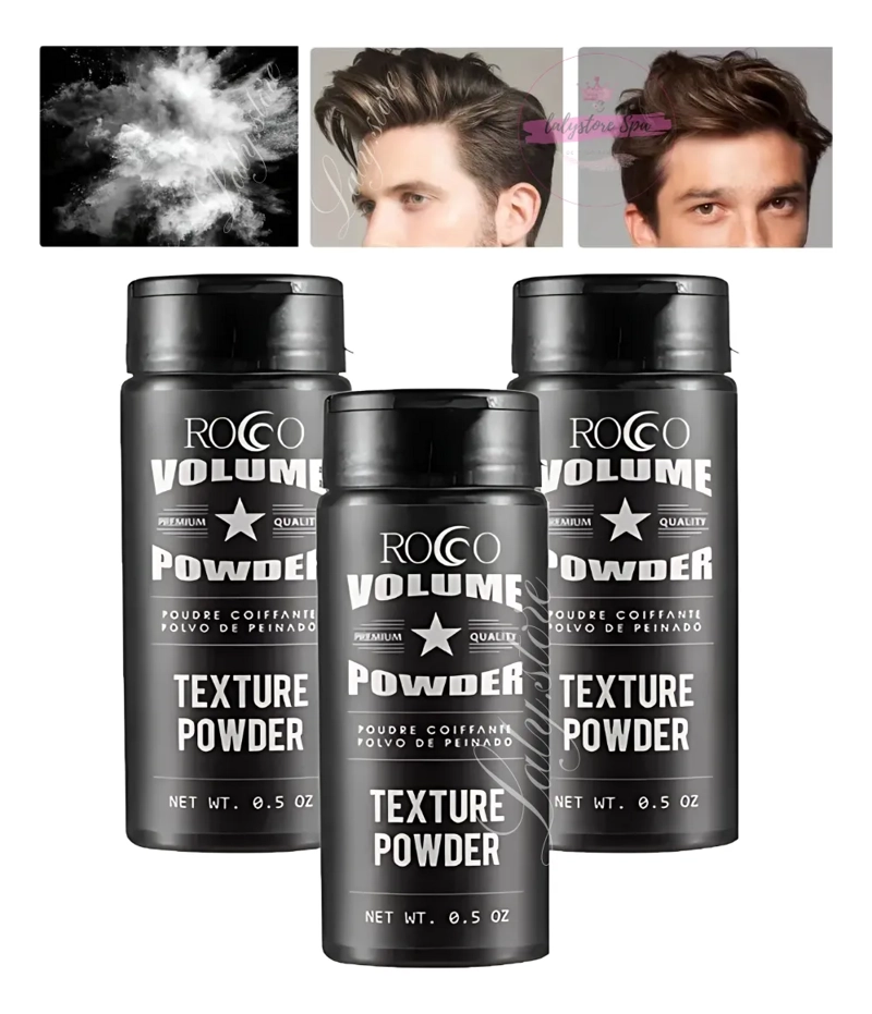 SET 6 POLVO DE TEXTURA CABELLO VOLUMINIZADOR TEXTURIZADOR - 3