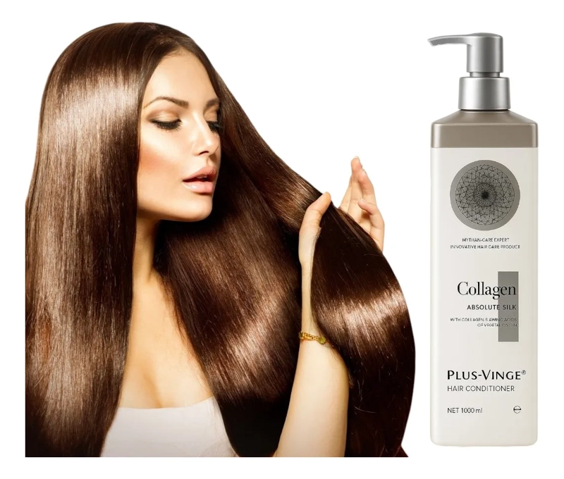 KIT COLLAGEN SHAMPOO + CONDITIONER PLUSVINGE ARGAN MACADAMIA - 3