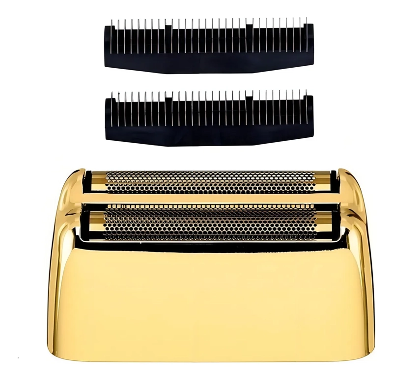 CABEZAL SHAVER AFEITADORA DOBLE FOIL FX02 FXRF2G REPUESTO DORADO - 1