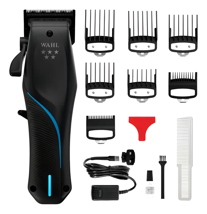 CORTADORA DE PELO WAHL 5 STAR VAPOR CORDLESS NEGRA 220V - 1