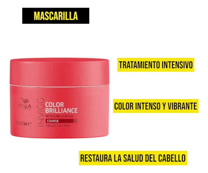 KIT WELLA INVIGO COLOR BRILLIANCE SHAMPOO Y ACONDICIONADOR - 4