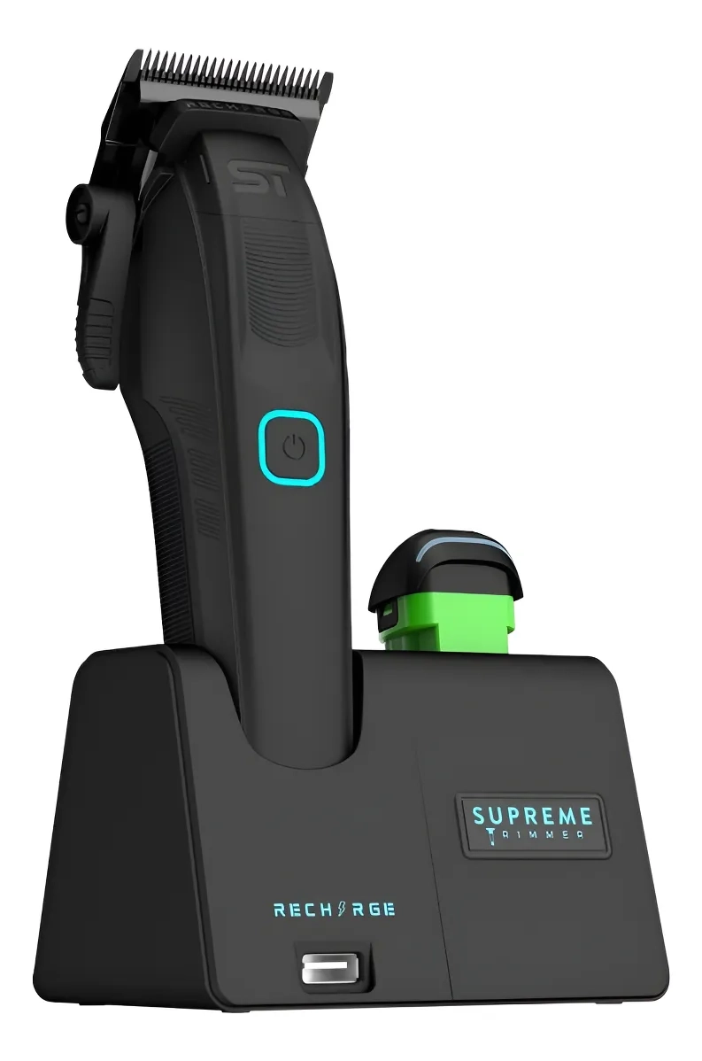 MAQUINA CORTAR PELO PROFESIONAL SUPREME TRIMMER STC779 NEGRO - 1