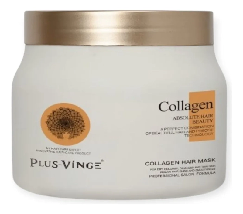 KIT COLLAGEN SHAMPOO ACONDICIONADOR MASCARA PLUS-VINGE ARGAN - 3