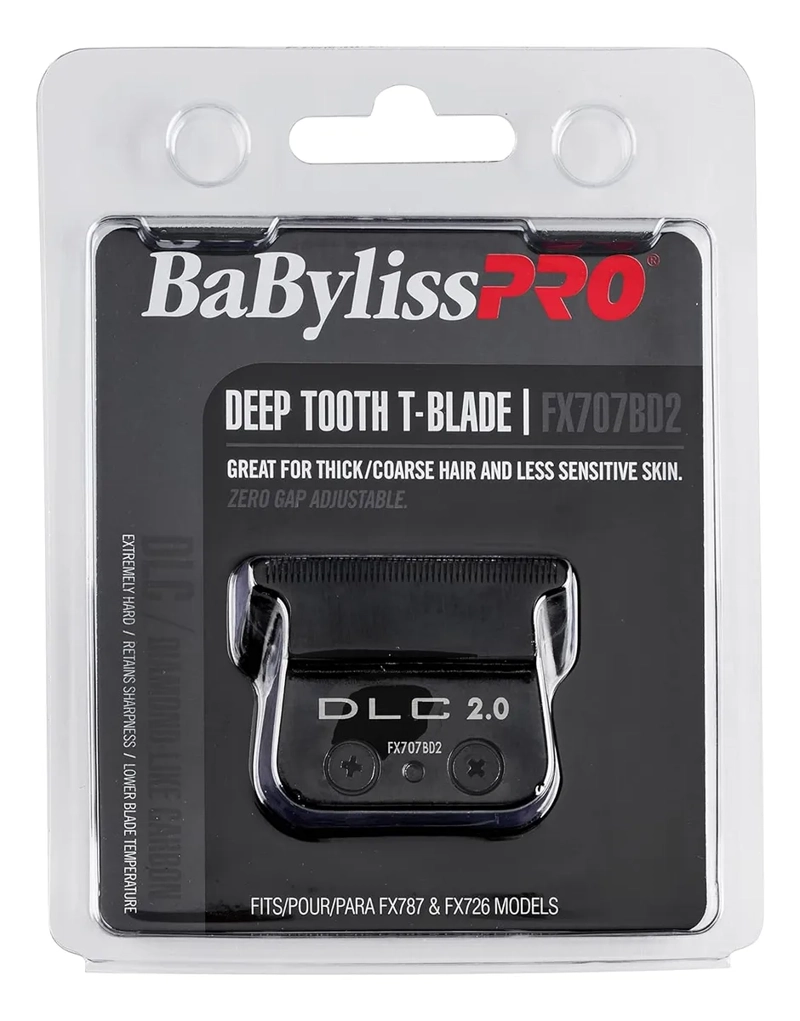 CUCHILLA REPUESTO BABYLISS 2.0 SKELETON DLC FX787 & FX726 - 2