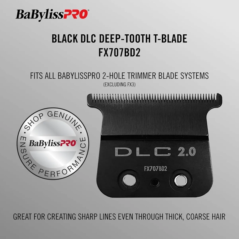 CUCHILLA REPUESTO BABYLISS 2.0 SKELETON DLC FX787 & FX726 - 4