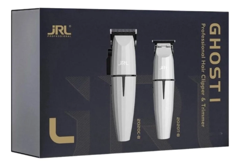 COMBO ONYX BLANCO GHOST 1 CLIPPER TRIMMER JRL PROFESSIONAL - 4