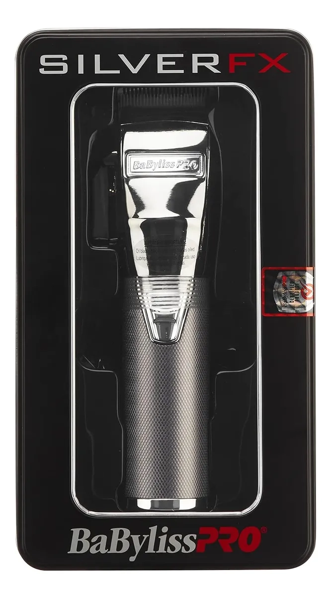 MAQUINA CORTADORA DE PELO BABYLISSPRO SILVERFX PLATEADA - 2