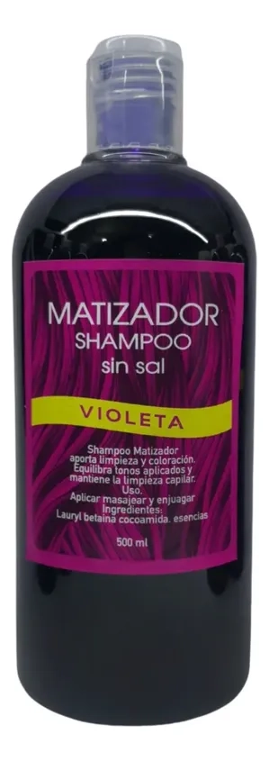 SHAMPOO MATIZADOR CABELLO 500ML VIOLETA - 1