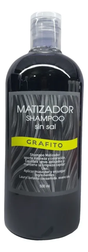 SHAMPOO MATIZADOR CABELLO 500ML GRAFITO - 1