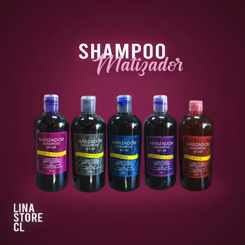 SHAMPOO MATIZADOR CABELLO 500ML AZUL - 2