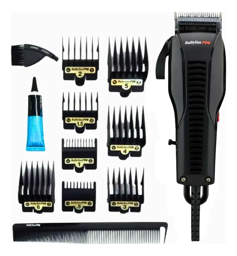 MAQUINA DE CORTE BABYLISS PRO POWERFX BLACK ALTA DURABILIDAD - 2