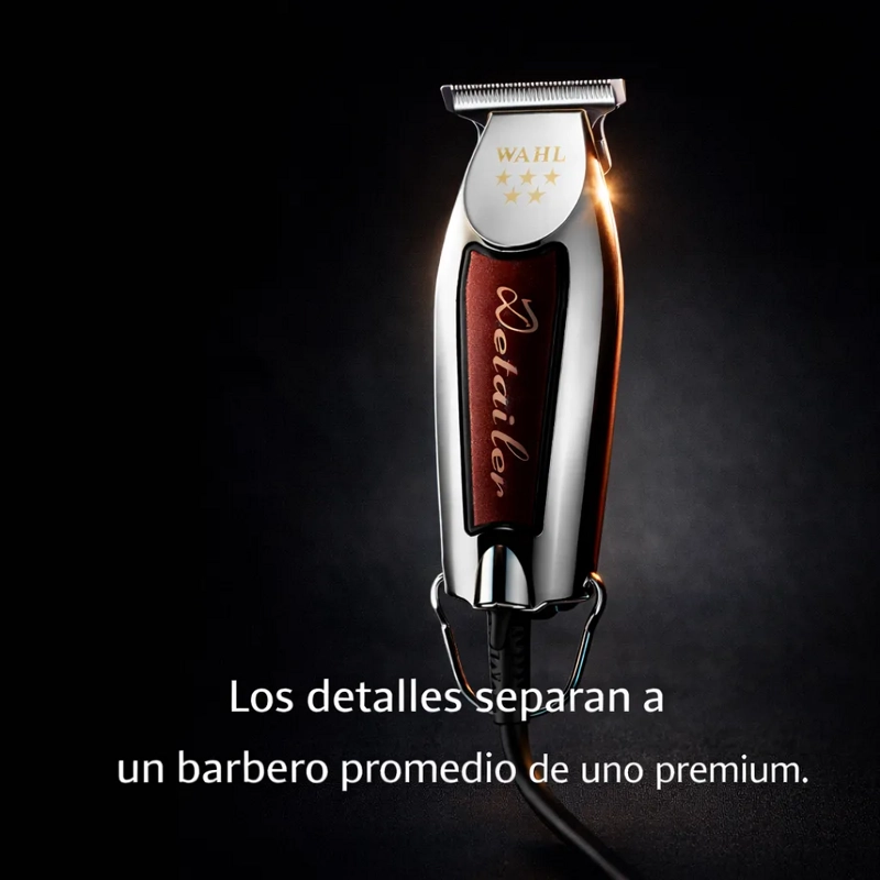 MAQUINA CORTADORA TRIMMER PROFESIONAL WAHL DETAILER BARBERIA - 1