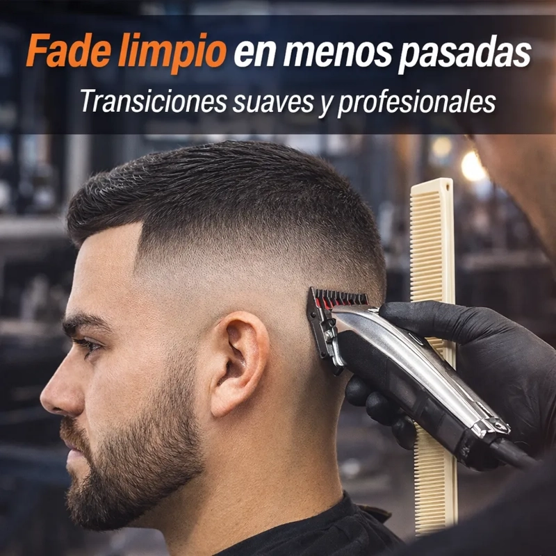 PEINE FADE BARBERO CONTROL MILIME TRICO TRANSICIONES SUAVES - 2