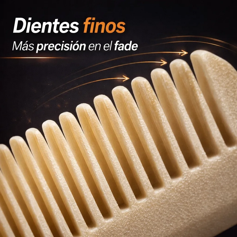 PEINE FADE BARBERO CONTROL MILIME TRICO TRANSICIONES SUAVES - 4